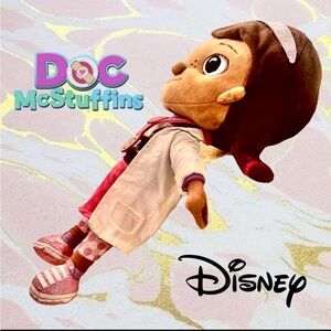 Disney Doc McStuffins Plush Toy - Brown and Pink